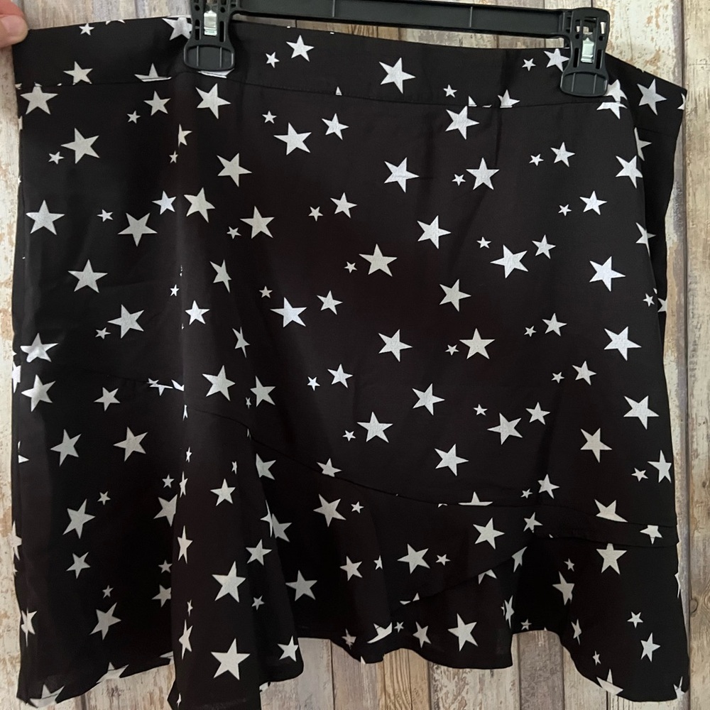 Nasty Gal black star skirt